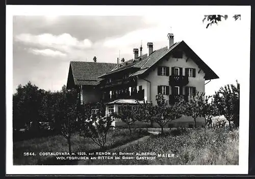 AK Wolfsgruben am Ritten, Hotel Gasthof Maier