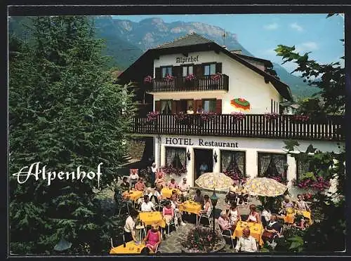 AK Kaltern an der Weinstrasse, Hotel Restaurant Alpenhof