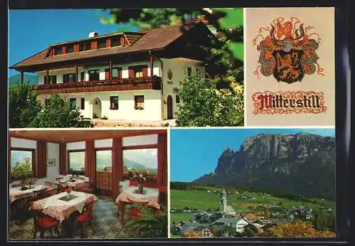 AK Völs am Schlern, Hotel Mitterstill, Bes. Fam. Paul Mitterstieler