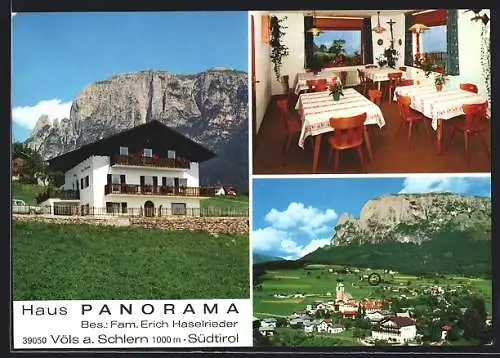 AK Völs am Schlern, Hotel Haus Panorama, Bes. Erich Haselrieder