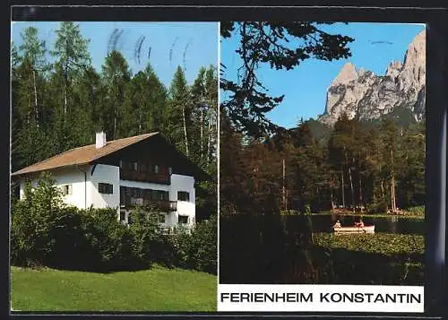 AK Völs am Schlern, Hotel Ferienheim Konstantin