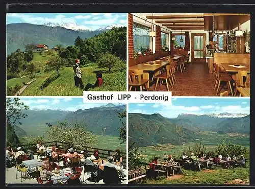 AK Perdonig, Hotel Gasthof Lipp, Bes. Fam. Franz Pichler