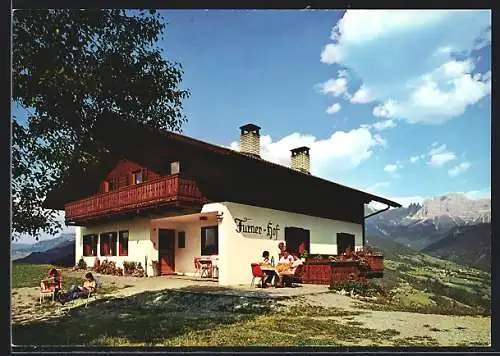 AK Steinegg /Südtirol, Hotel Furnerhof Ferienhaus, Bes. Fam. Tschager