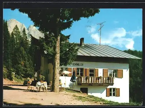 AK Bozen /Karerpass, Gasthof Schönblick von Franz Kompatscher