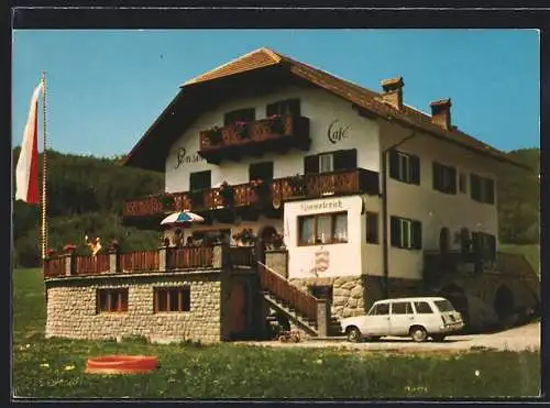 AK Ritten /Bozen, Pension Himmelreich Fam. F. Tauferer, Klobenstein