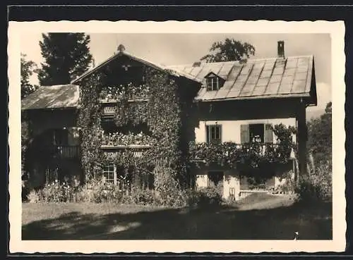 AK Ritten bei Bozen, Pension Haus Taubenberg, Maria Himmelfahrt Nr. 6