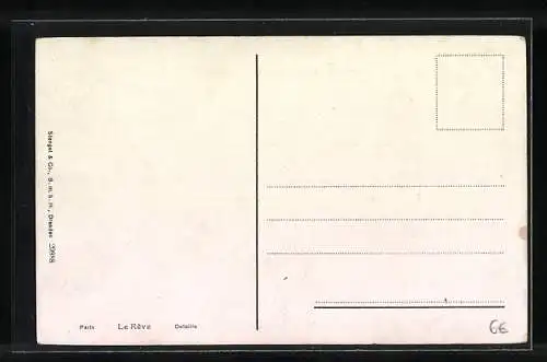 Künstler-AK Schlafende Infanterie auf dem Schlachtfeld