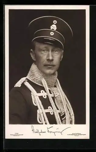 AK Porträtbild von Kronprinz Wilhelm von Preussen