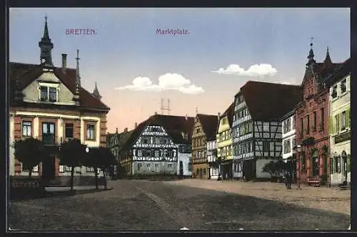 AK Bretten, Marktplatz