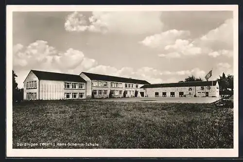 AK Derdingen /Württ., Hans-Schemm-Schule