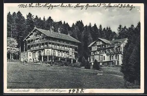 AK Freudenstadt /Schwarzwald, Waldhotel Stokinger