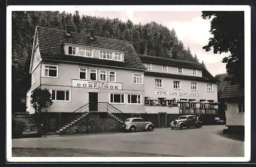 AK Grasellenbach i. O., Hotel Zur Dorflinde, Inh. Hans Jöst