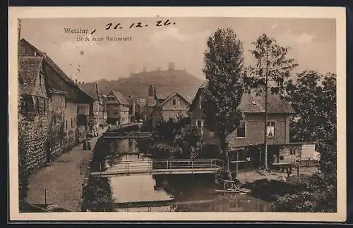 AK Wetzlar, Blick zum Kaismunt