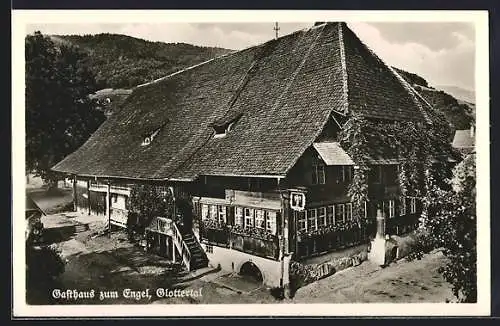 AK Glottertal, Gasthaus zum Engel