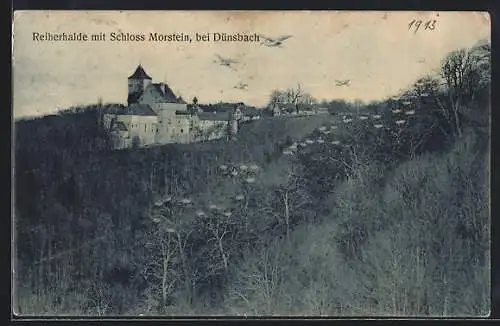 AK Gerabronn, Reiherhalde mit Schloss Morstein