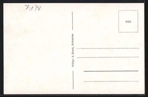 AK Knittlingen, Schulhaus, Rathaus mit Kirche, Stadtbad, Rotes Meer