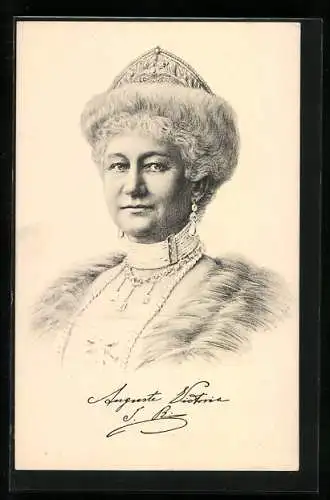 AK Kaiserin Auguste Victoria Königin von Preussen