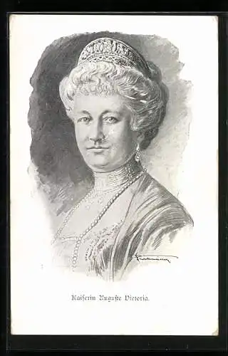 AK Kaiserin Auguste Victoria, Portrait