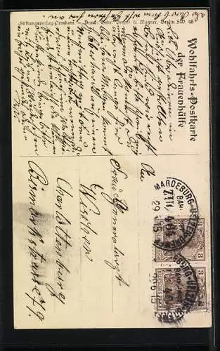 AK Kaiserin Auguste Victoria Königin von Preussen mit Pelz