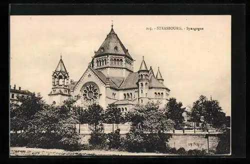 AK Strasbourg, Synagogue