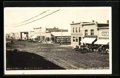 AK Stettler /Alta., Main Street