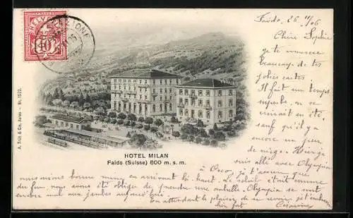 AK Faido, Hotel Milan