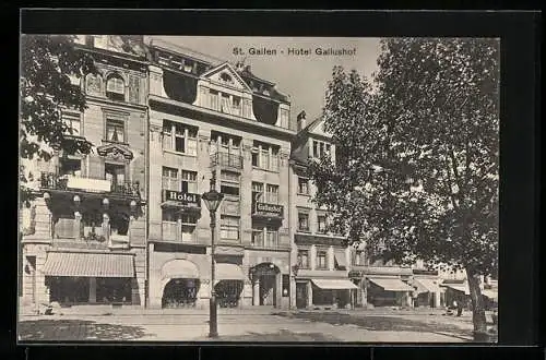 AK St. Gallen, Hotel Gallushof und Löwen-Apotheke