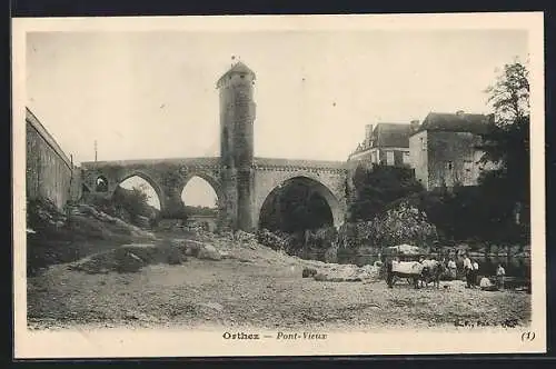 AK Orthez, pont-vieux