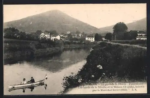 AK Ascain, Les bords de la Nivelle et la Maison Ur-Aldia