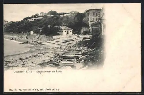 AK Guéthary /Basses-Pyrénées, Etablissement de Bains