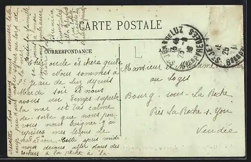 AK Saint-Jean-de-Luz, Vue generale prise de Ciboure