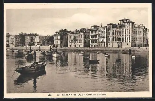 AK Saint-Jean-de-Luz, Quai de l`infante