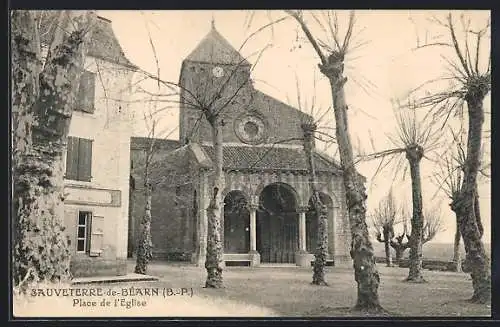 AK Sauveterre-de-Béarn, Place de l`Eglise