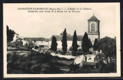 AK Labastide-Clairence /Basses-Pyr., L`Eglise et les Cloîtres