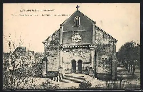 AK Lescar /Pau, La Cathédrale