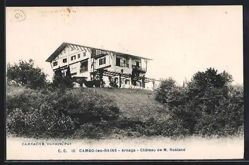 AK Cambo-les-Bains, Château de M. Rostand