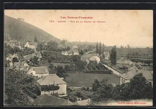 AK Asasp /B.-P., Vue de la Route de Bédous