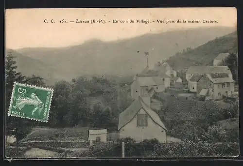 AK Larrau /B.-P., Vue prise de la maison Cauture