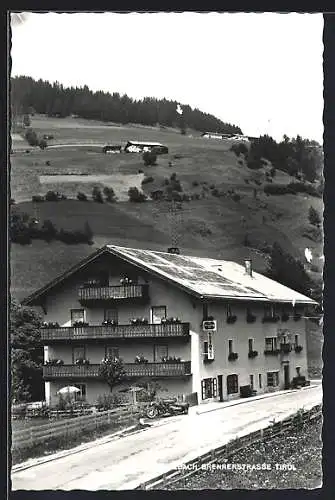 AK Matrei am Brenner, Gasthof Katzbach an der Brennerstrasse