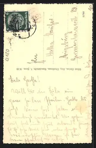 AK Neufelden-Unternberg i. M., Ortsansicht aus der Vogelschau