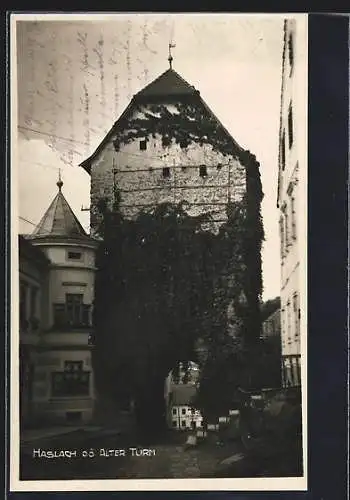 AK Haslach /O.-Ö., Alter Turm