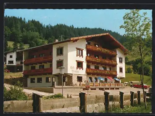 AK Wildschönau /Tirol, Niederau, Cafe-Pension Klausenhof f. Haberl