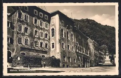 AK Hallein, Gasthof Schöndorfer am Schöndorferplatz