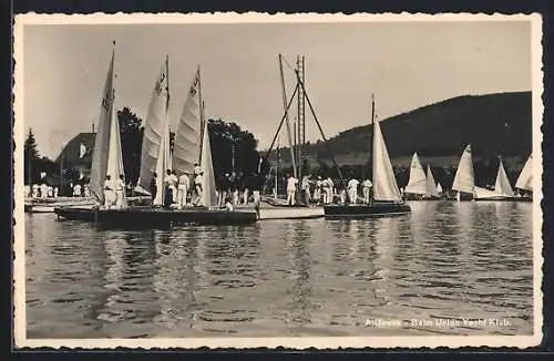 AK Attersee, Segelboote am Union Yacht Club