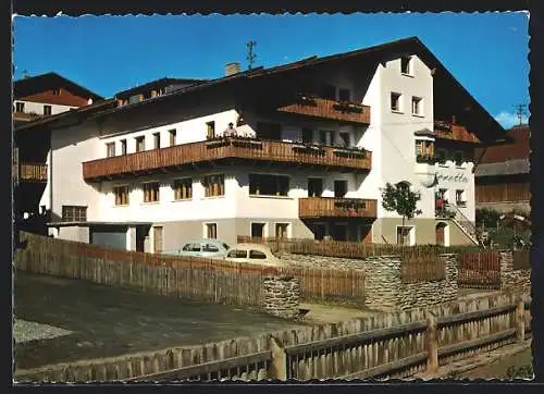 AK Serfaus /Tirol, Hotel Haus Silvretta von Gebhard Geiger