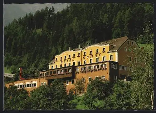 AK Landeck /Tirol, Haus Hotel Sonne Familie Karl Graber