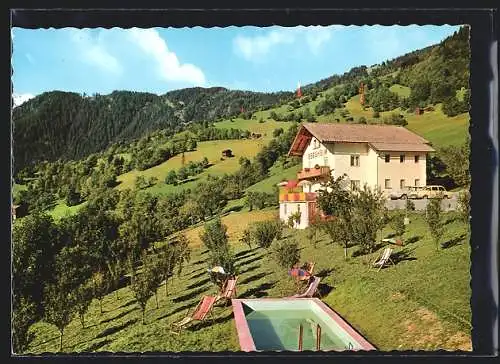 AK Pians /Tirol, Gasthof Pension Bergheim Fam. Pichler