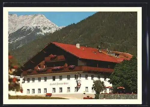 AK Obsteig /Tirol, Gasthof-Pension Stern Fam. Föger