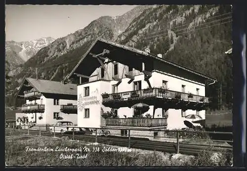 AK Sölden /Ötztal, Fremdenheim Lärchenpark Ferdinand und Paula Fender