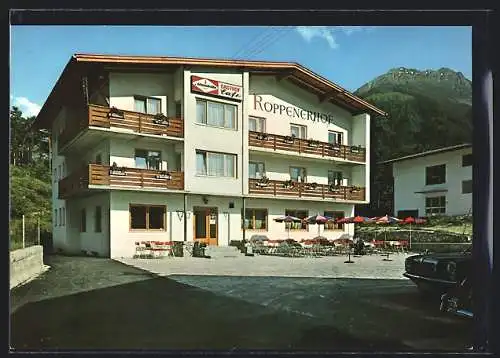 AK Roppen /Tirol, Gasthof-Cafe-Pension Roppenerhof Jos. und Hilde Feichtmeier